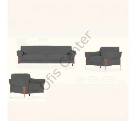 Steel 1 Ad. 3 lü, 2 Ad. Tekli Kanepe Takımı